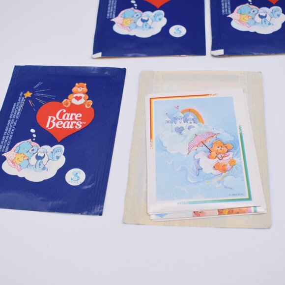 5x Care Bears Characters 1994 Pack of 6 Vintage Stickers Made in Italy - Picture 7 of 8